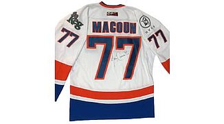 Autographed Jamie Macoun Vintage CIHL Jersey Autographed Jamie Macoun Vintage CIHL Jersey