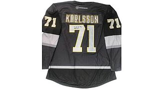 Autographed William Karlsson Warrior Jersey Autographed William Karlsson Warrior Jersey